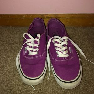 Purple vans